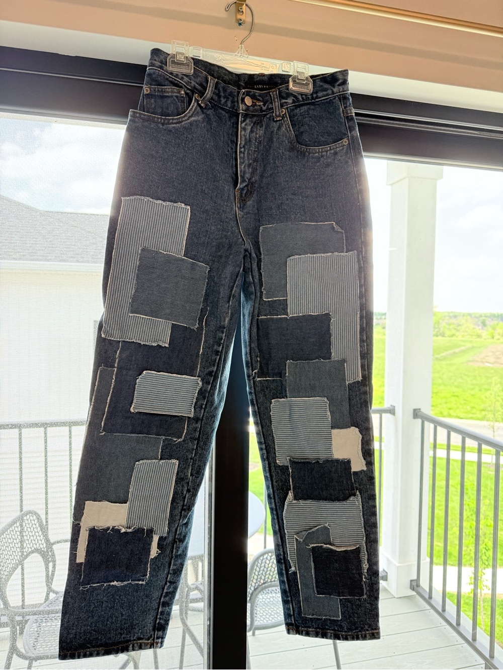 ‘Bill Blass’ Patchwork Jeans